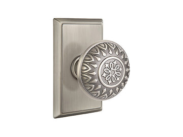 Emtek Lancaster Brass Knob Pewter US15A