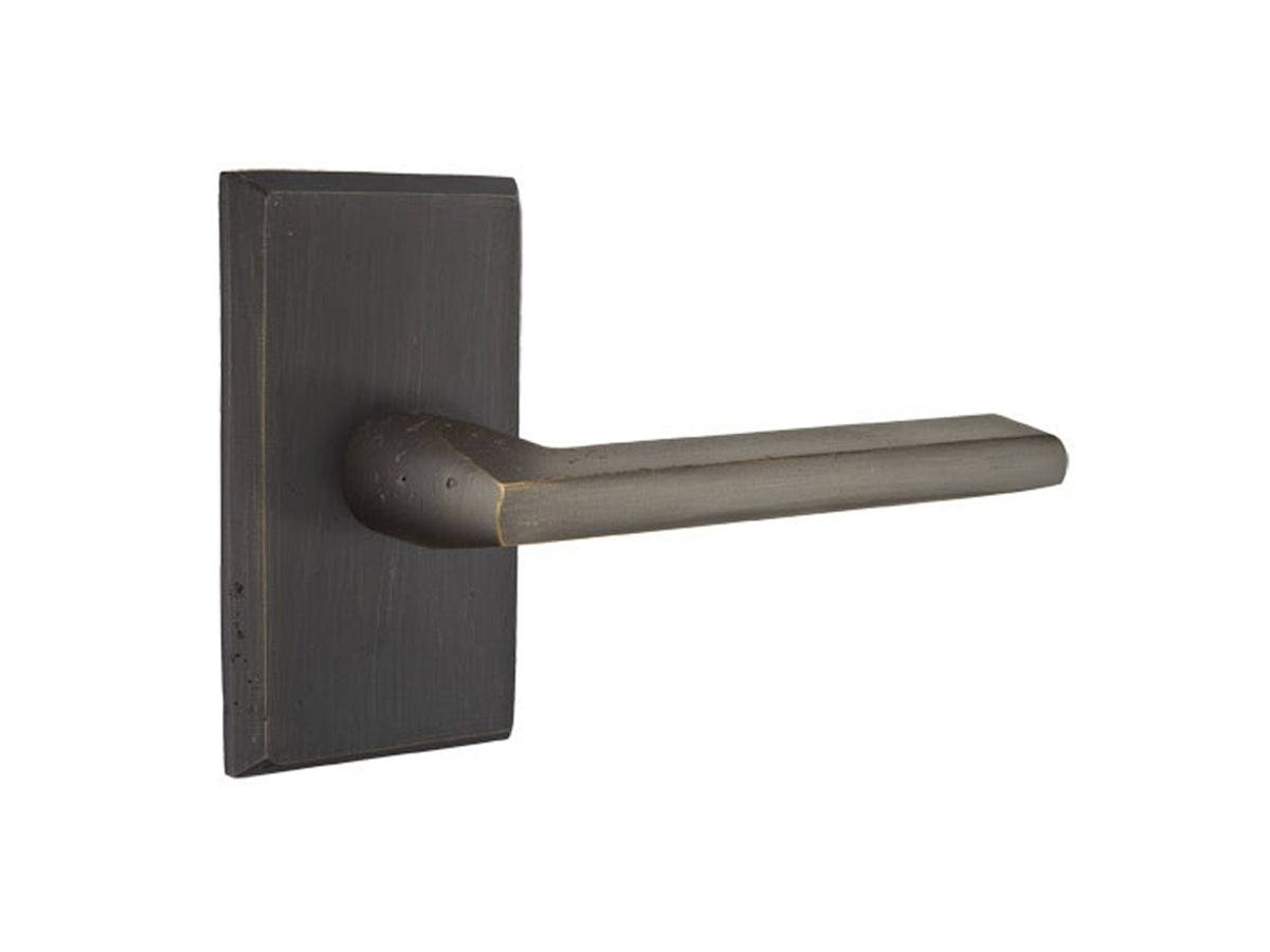 Emtek Lariat Bronze Lever Medium Bronze Patina MB