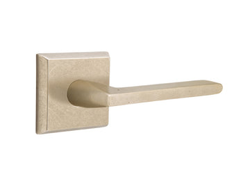 Emtek Lariat Bronze Lever Tumbled White Bronze TWB