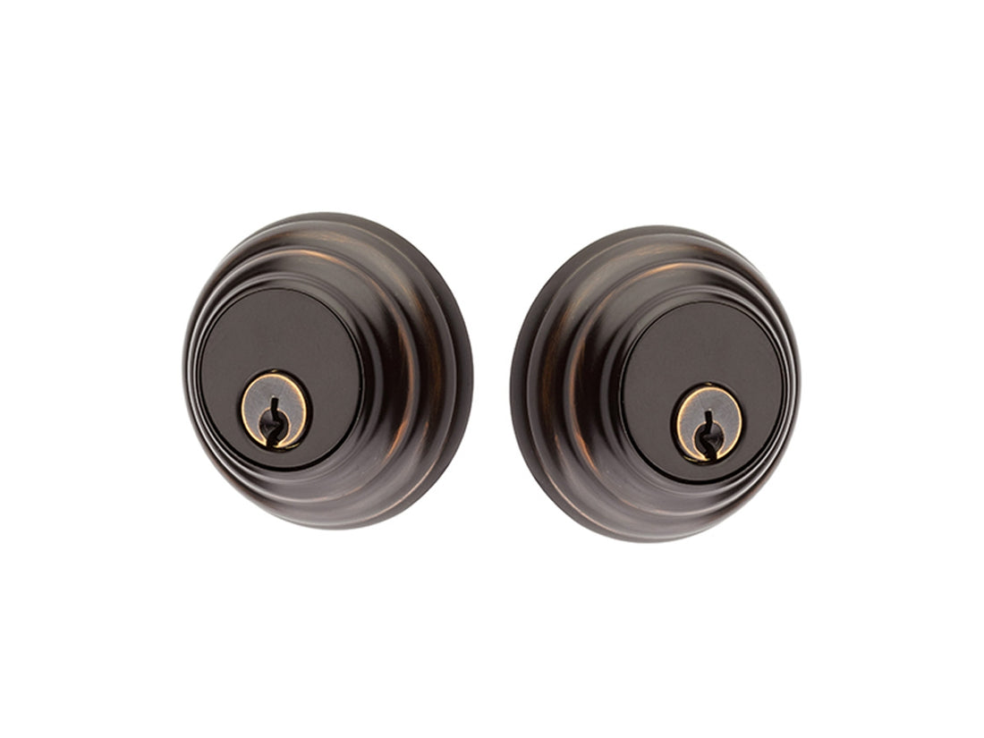 Emtek Brass Low Profile Deadbolt Oil Rubbed Bronze US10B