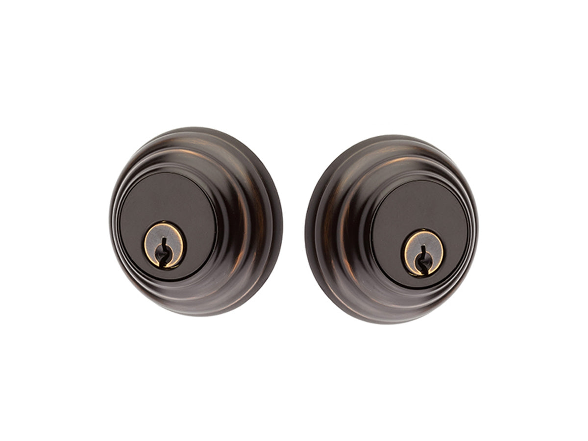 Emtek Brass Low Profile Deadbolt Oil Rubbed Bronze US10B
