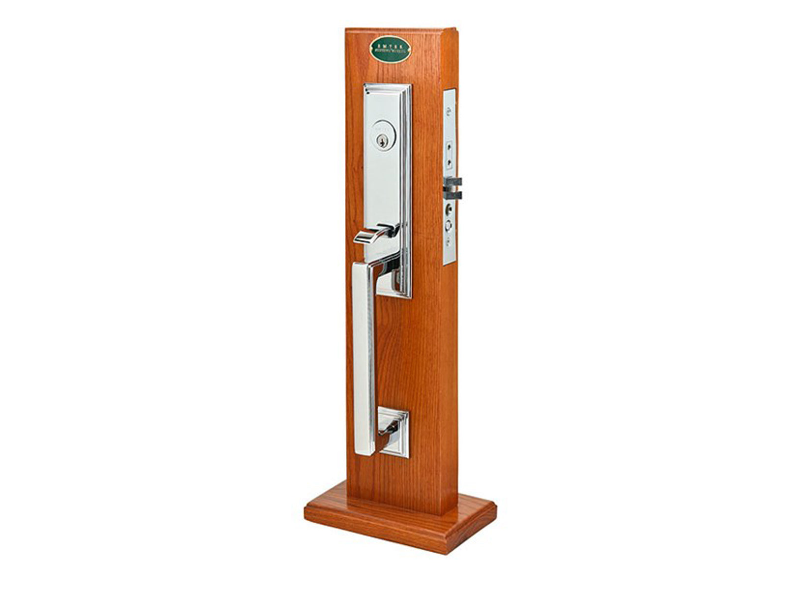 Emtek Manhattan Mortise Entry Handleset