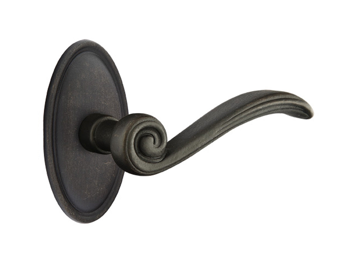 Emtek Medici Lever Medium Bronze Patina MB