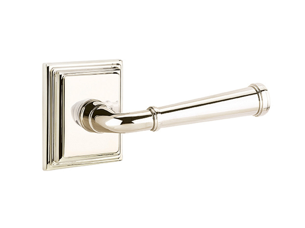 Emtek Merrimack Lever Polished Nickel US14