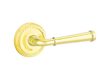 Emtek Merrimack Lever Polished Brass US3