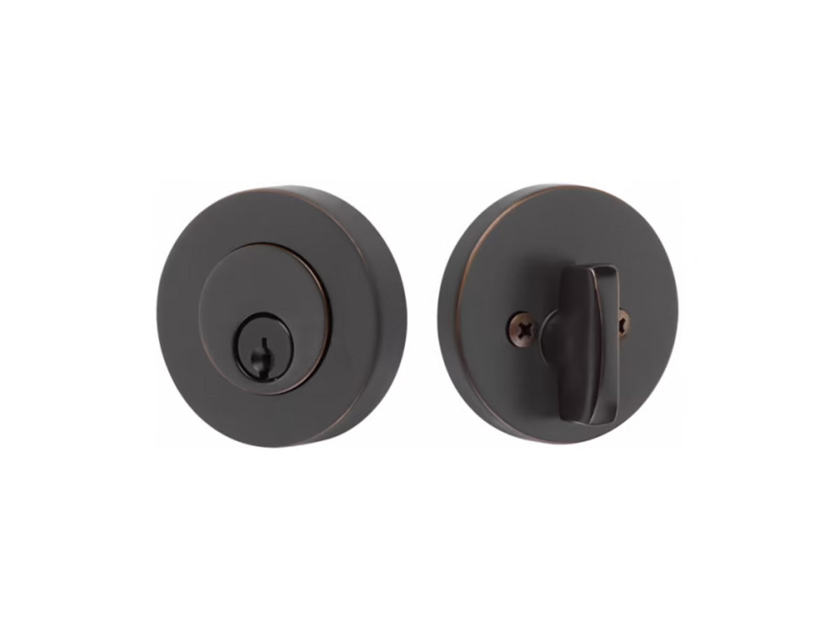 Emtek Brass Modern Disk Deadbolt