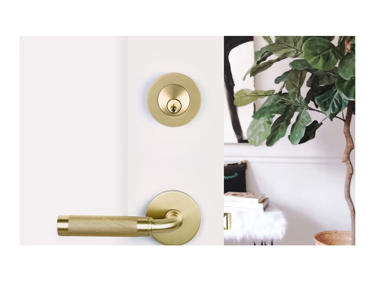 Emtek Brass Modern Disk Deadbolt