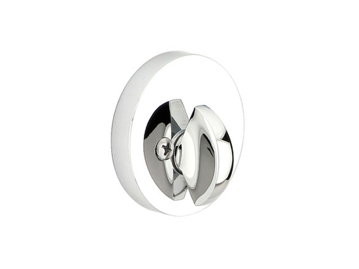 Emtek Brass Modern Single Sided Deadbolt  Polished Chrome US26