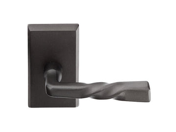 Emtek Montrose Lever Flat Black Bronze Patina FB