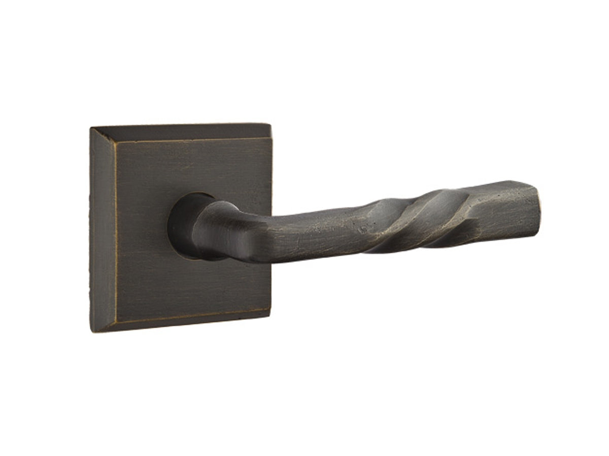 Emtek Montrose Lever Medium Bronze Patina MB