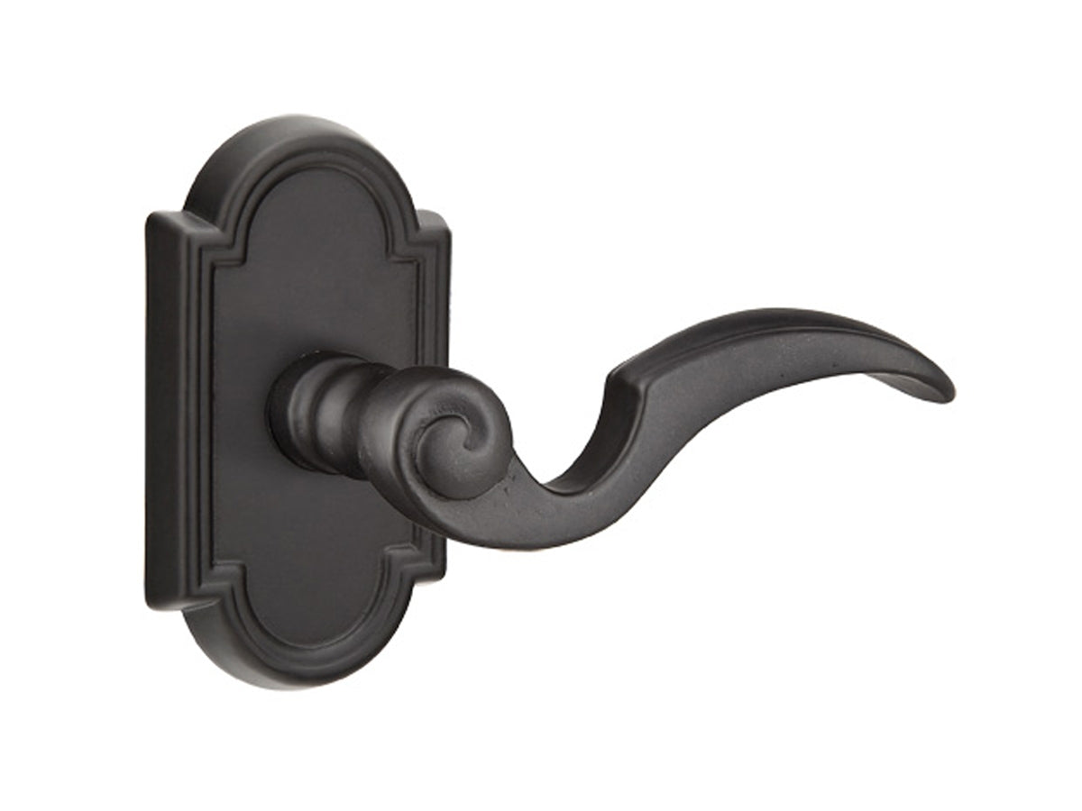Emtek Napoli Lever Flat Black Bronze Patina FB