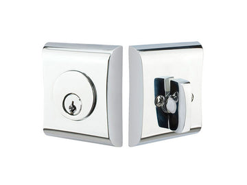 Emtek Brass Neos Deadbolt Polished Chrome US26