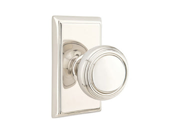 Emtek Norwich Brass Knob Polished Nickel US14