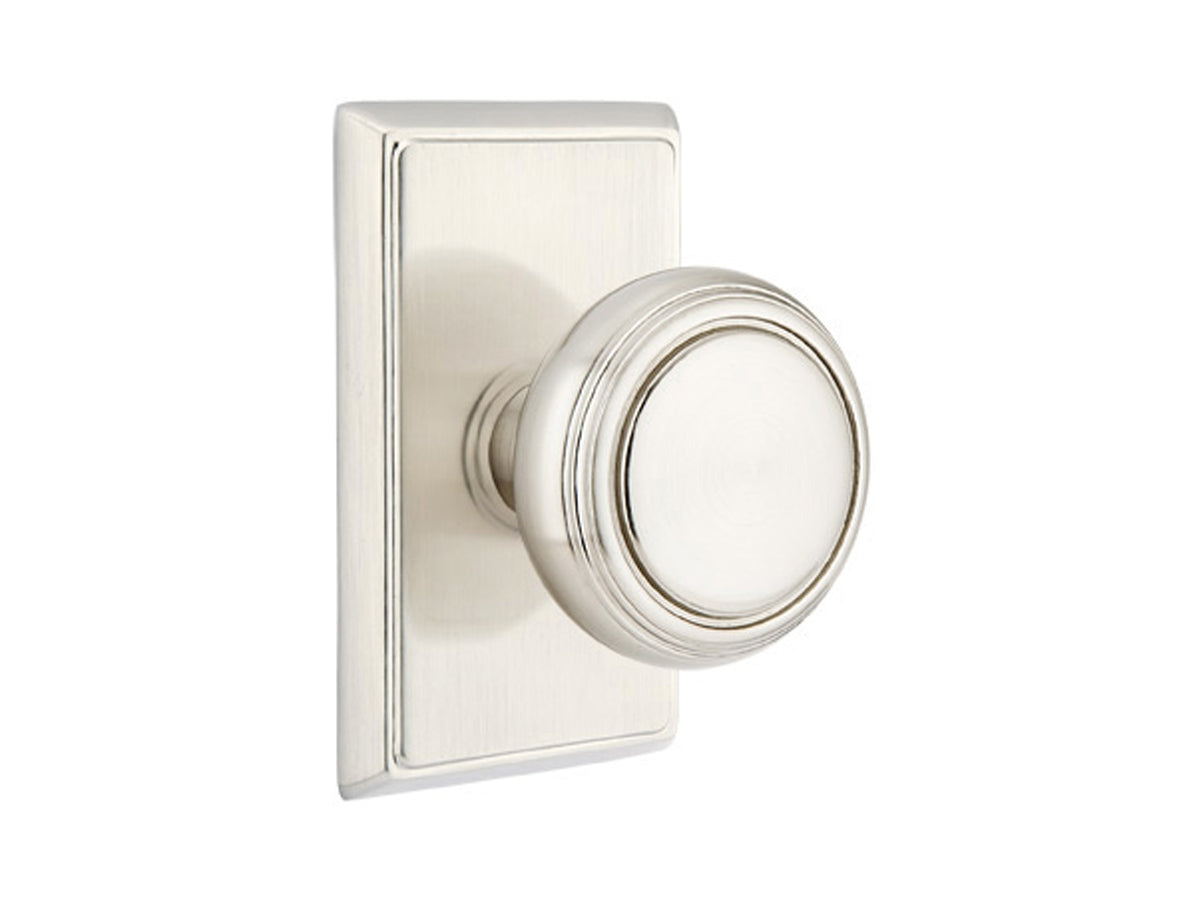 Emtek Norwich Brass Knob Satin Nickel US15