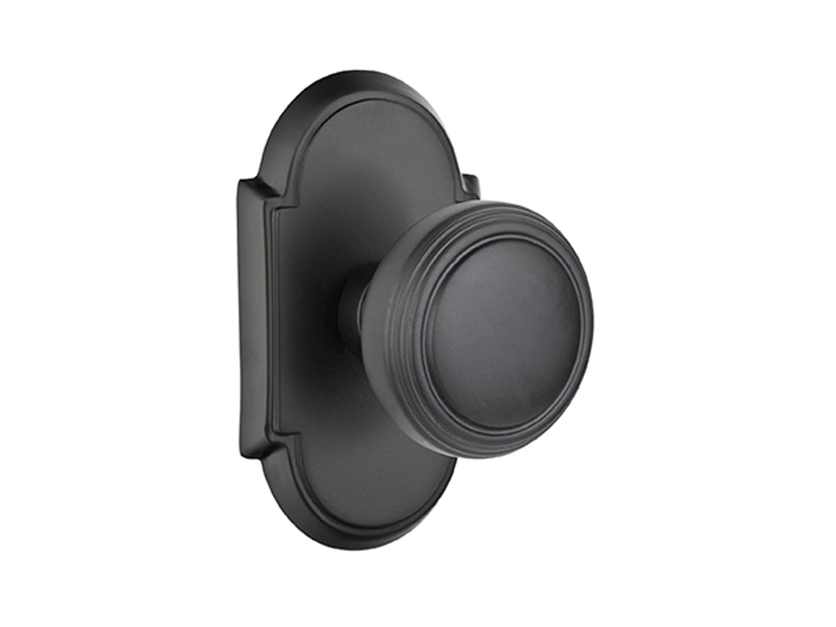 Emtek Norwich Brass Knob Flat Black US19