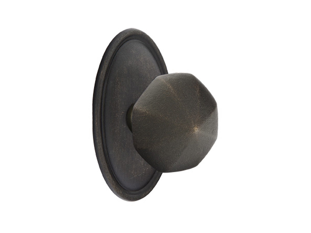Emtek Octagon Knob Medium Bronze Patina MB