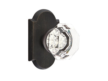 Emtek Old Town Clear Knob Medium Bronze Patina MB