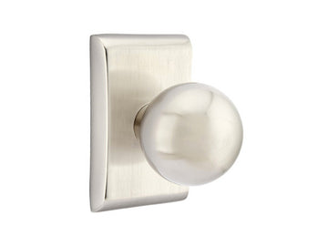Emtek Orb Brass Knob Satin Nickel US15