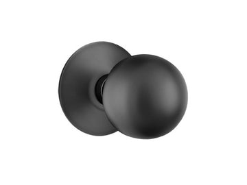 Emtek Orb Brass Knob Flat Black US19