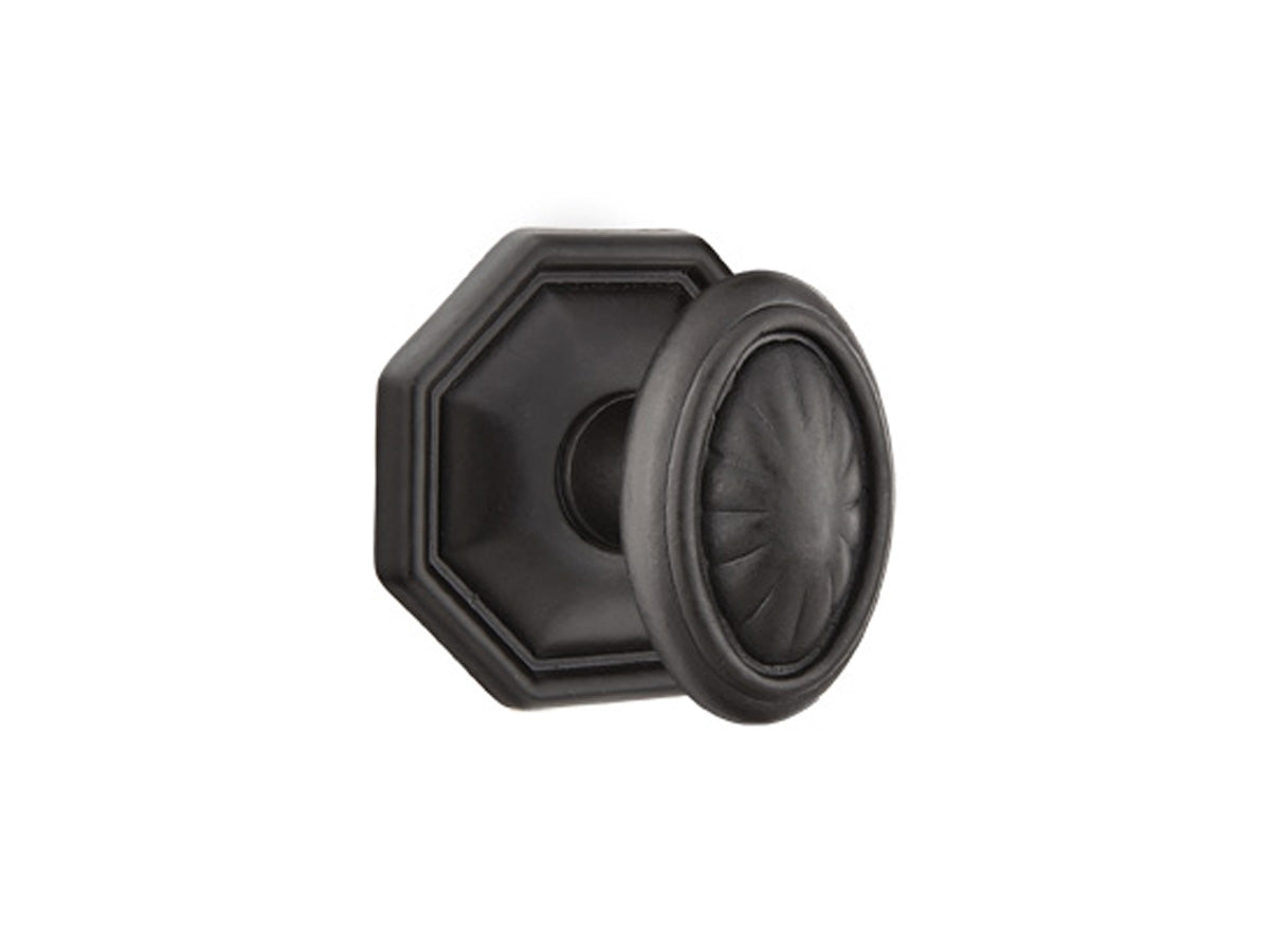 Emtek Parma Knob Flat Black Bronze Patina FB