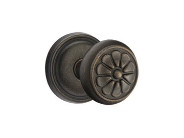 Emtek Petal Knob Medium Bronze Patina MB