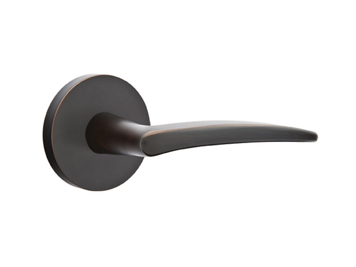 Emtek Poseidon Brass Lever Oil Rubbed Bronze US10B