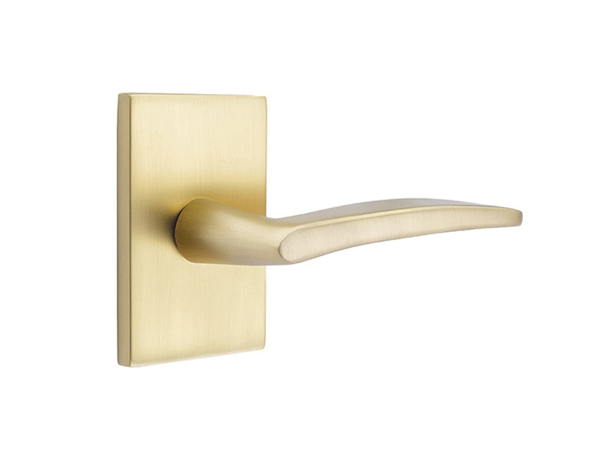 Emtek Poseidon Brass Lever Satin Brass US4
