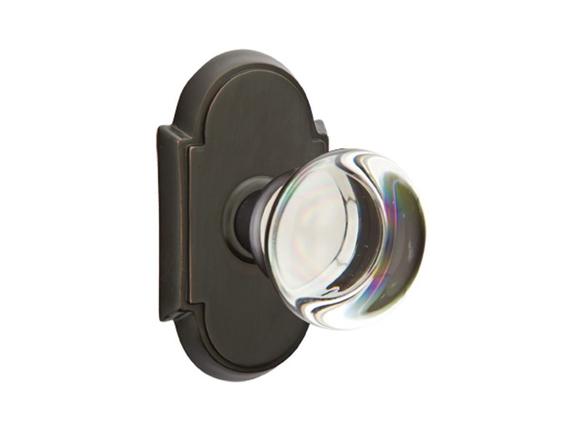 Emtek Providence Crystal Knob Oil Rubbed Bronze US10B