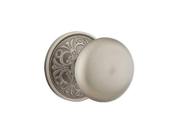 Emtek Providence Brass Knob Pewter US15A
