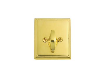 Emtek Brass Rectangular Deadbolt Polished Brass US3