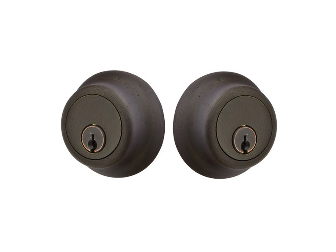 Emtek Sandcast Bronze Regular Deadbolt Medium Bronze Patina MB
