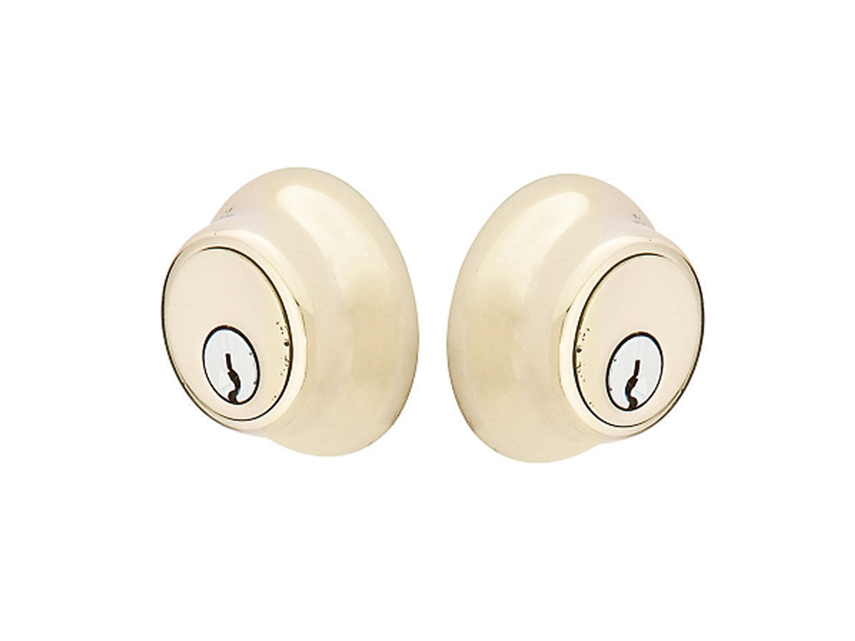 Emtek Sandcast Bronze Regular Deadbolt Tumbled White Bronze TWB