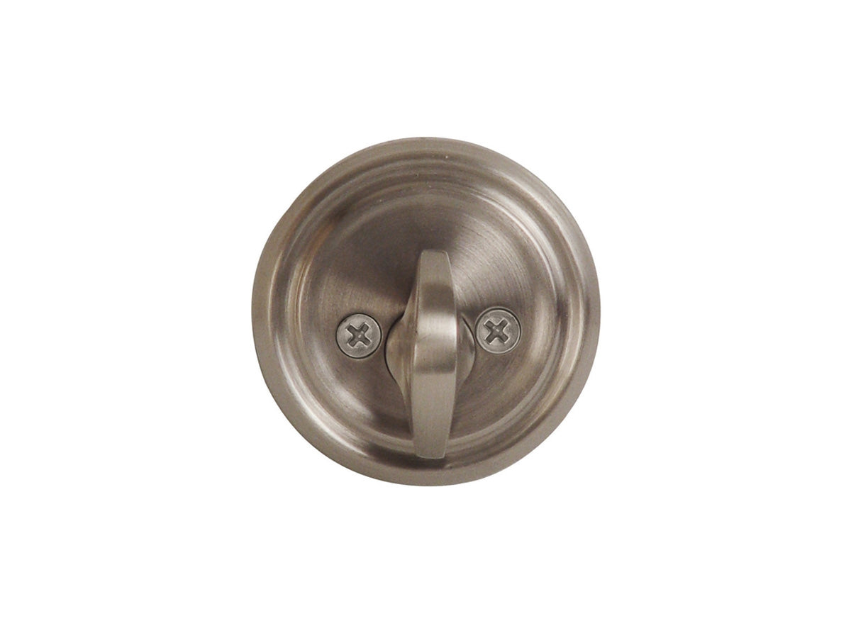 Emtek Brass Regular Deadbolt Pewter US15A