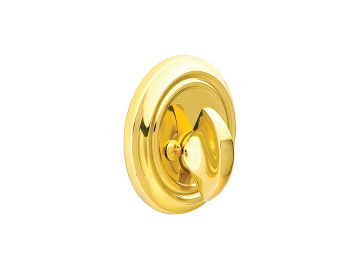 Emtek Brass Regular Deadbolt Polished Brass US3