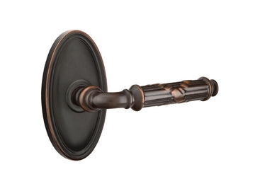 Emtek Ribbon & Reed Lever Oil Rubbed Bronze US10B
