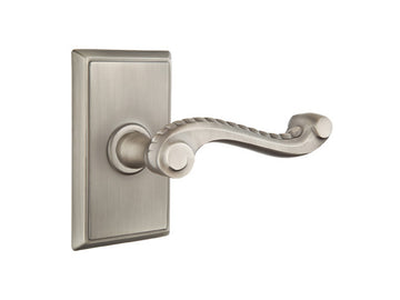 Emtek Rope Lever Pewter US15A