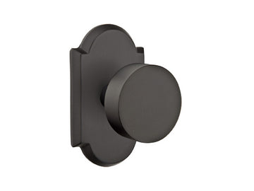 Emtek Round Knob Flat Black Bronze Patina FB