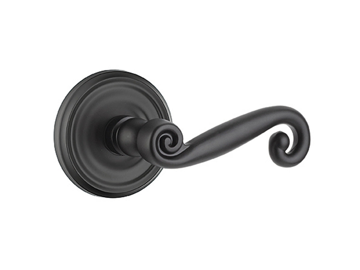 Emtek Rustic Lever Flat Black US19