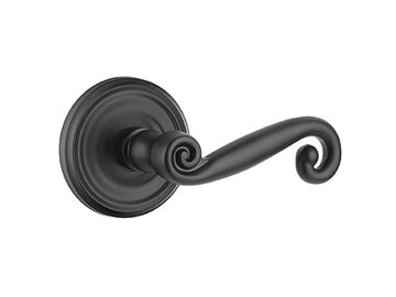 Emtek Rustic Lever Flat Black US19