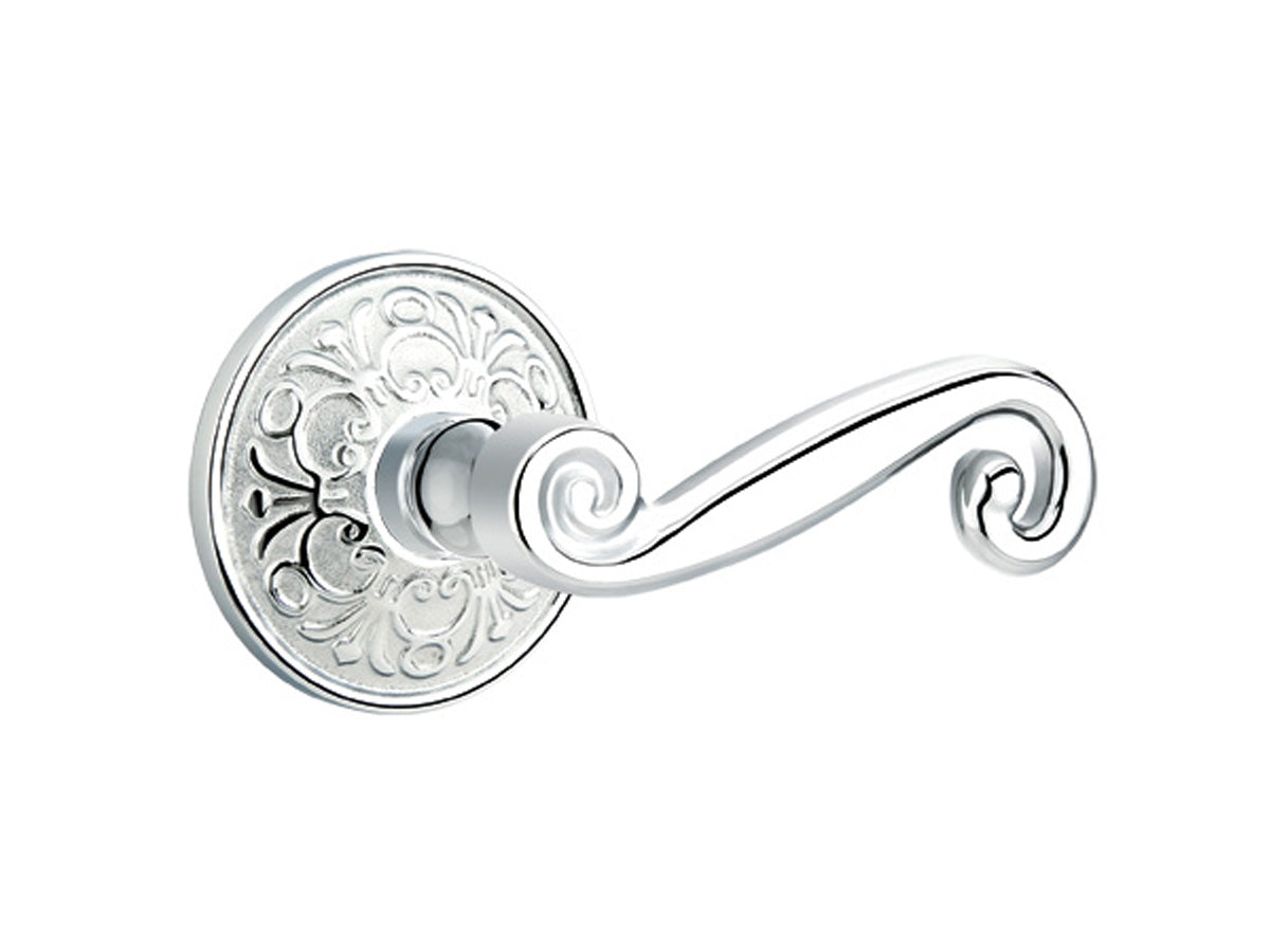 Emtek Rustic Lever Polished Chrome US26