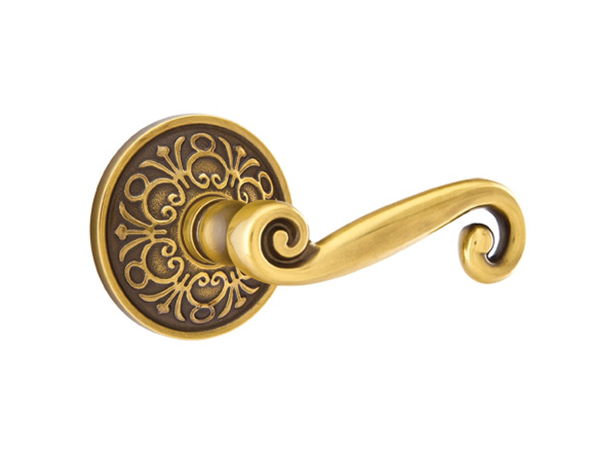 Emtek Rustic Lever French Antique US7