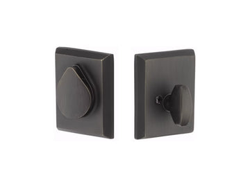 Emtek Rustic Modern Rectangular Deadbolt