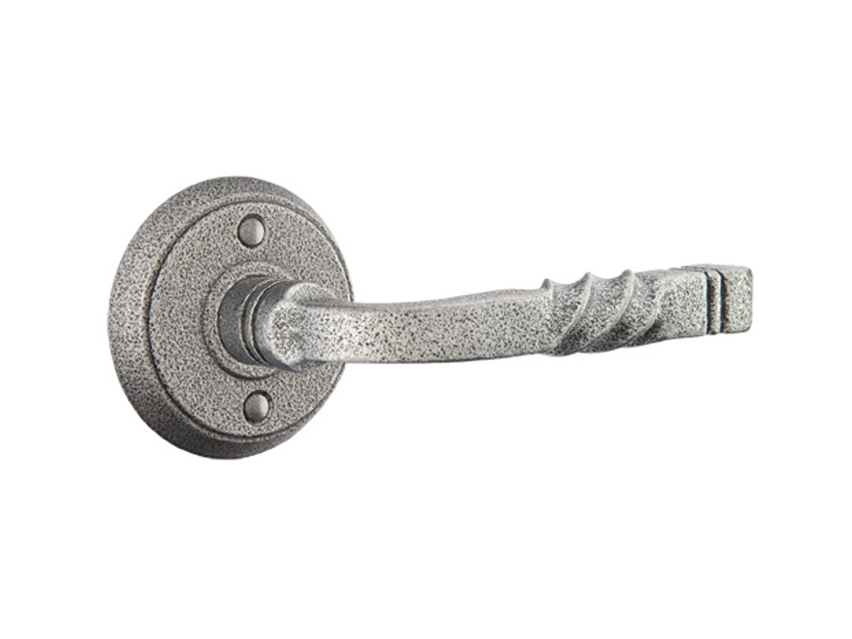 Emtek San Carlos Lever Satin Steel SWS