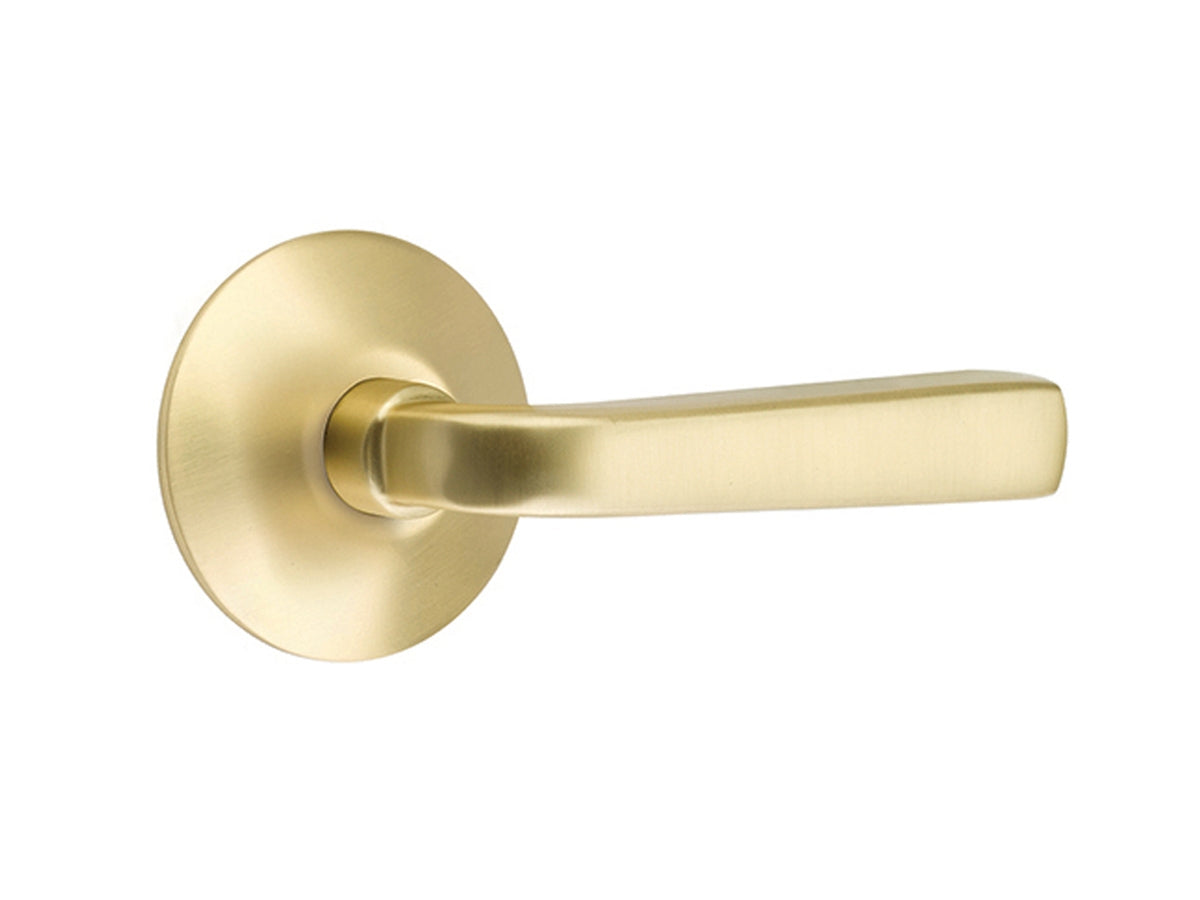 Emtek Sion Lever Satin Brass US4