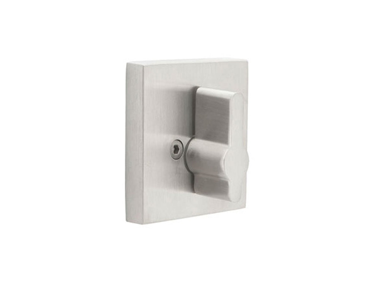 Emtek Square Deadbolt Brushed Stainless Steel