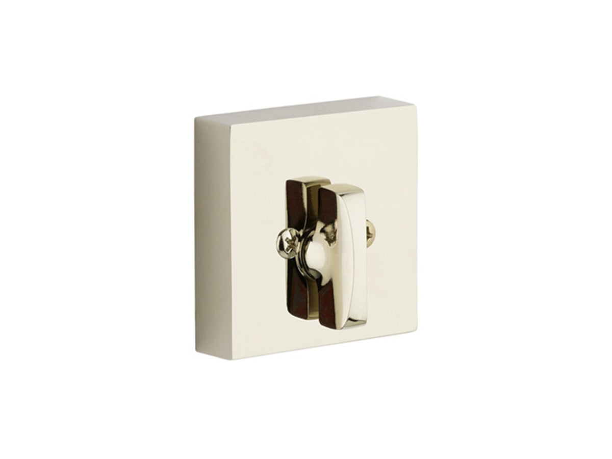 Emtek Brass Square Deadbolt Polished Nickel US14