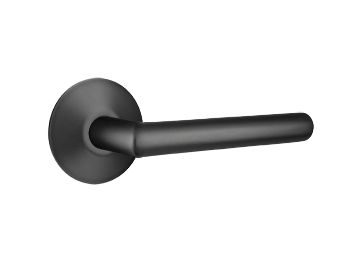 Emtek Stuttgart Brass Lever Flat Black US19