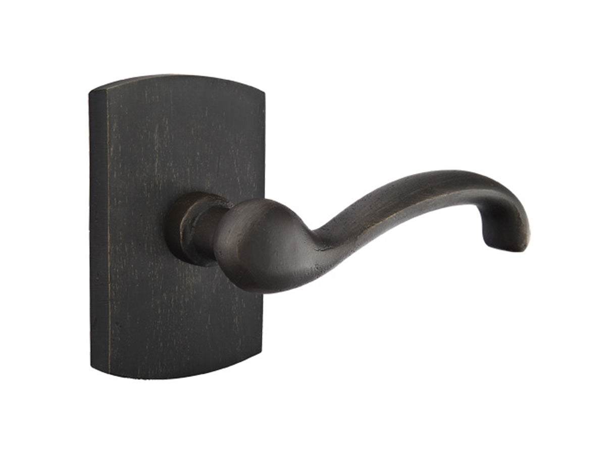 Emtek Teton Lever Medium Bronze Patina MB