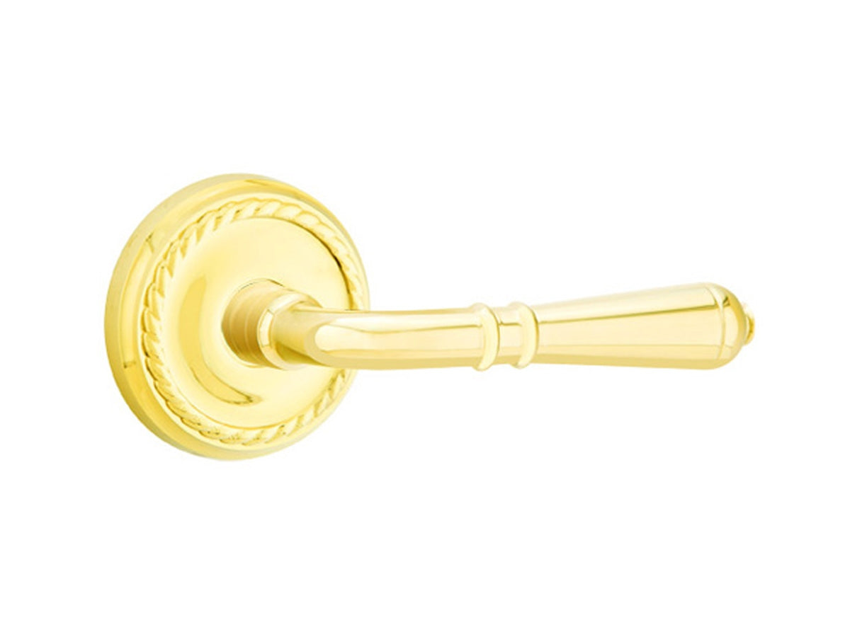 Emtek Turino Lever Polished Brass US3