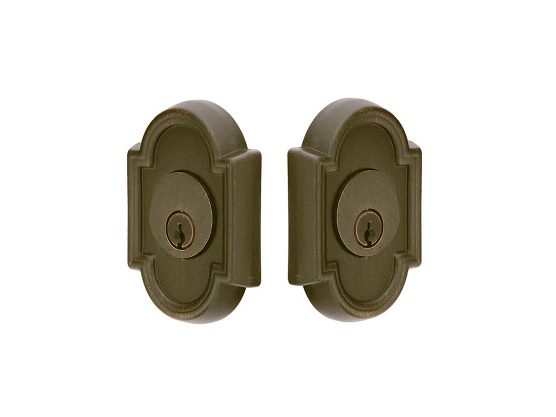 Emtek Tuscany #11 Deadbolt Medium Bronze Patina MB
